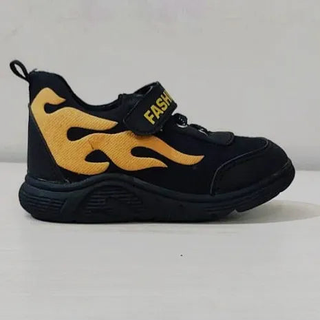 Comfortable Black Kids Shoes – Sneakers for Boys & Girls (Size 20–27)